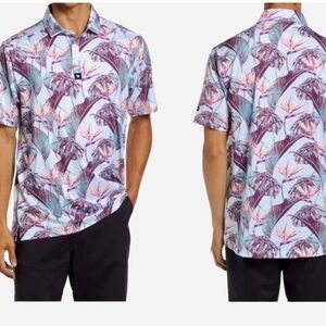 Bad Birdie Shaka Men’s Golf Polo Size Large $99